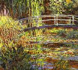 Claude Monet The Water Lily Pond painting